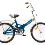 фото Велосипед двухколесный Байкал В2004 голубой