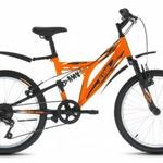фото Велосипед FORWARD ALTAIR MTB FS 20 оранжевый/черный (2017)