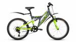 фото Велосипед FORWARD ALTAIR MTB FS 20 серый/зеленый (2017)