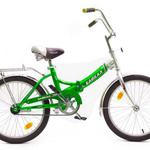 фото Велосипед двухколесный Байкал В2004 салатовый