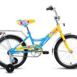 фото Детский велосипед FORWARD ALTAIR City girl 18 синий/желтый (2017)