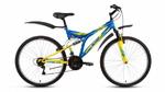 фото Велосипед ALTAIR MTB FS 26 синий/желтый 18*/26*