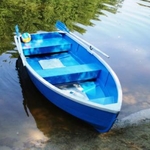 фото Деревянная лодка «Кефаль-2М» в комплекте с веслами