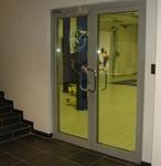 фото Противопожарная стеклянная дверь EI45