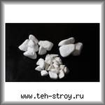 фото Галтованный мрамор Тасос (супер-белая галька) 40.0-60.0 в мешках по 25 кг
