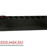 фото Hyperline SHT19-8SH-S-IEC Блок розеток