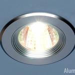 фото Точечный светильник из алюминия 5501 сатин. серебро; a030359 ELEKTROSTANDARD