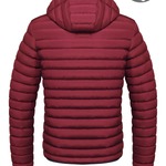 Фото №2 Куртка мужская MOC 420G красный-коричневый. Био-Пуховик