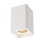 фото PLASTRA CL-1 светильник потолочный для лампы GU10 35Вт макс., белый гипс | 148004 SLV