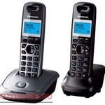 фото Panasonic KX-TG2512RU1 , цвет серый металликчерный: Беспроводной телефон DECT (радиотелефон)