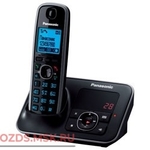 фото Panasonic KX-TG6621RUM-с автоответчиком, цвет серый мета: Беспроводной телефон DECT (радиотелефон)