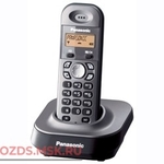 фото Panasonic KX-TG1411RUM-, цвет серый металлик: Беспроводной телефон DECT (радиотелефон)