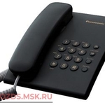 фото Panasonic KX-TS2350RUB-(цвет черный): Проводной телефон