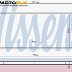 фото Радиатор охлаждения двигателя NISSENS 630749