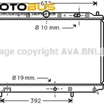 фото Радиатор охлаждения двигателя AVA QUALITY COOLING MT2116