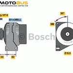 фото Генератор Bosch 0124625024