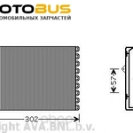 фото Радиатор охлаждения двигателя Ava VWA6201