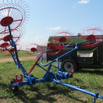 Фото №4 Грабли валковые сеноуборочные (ГВС-6У) с девятым средним колесом