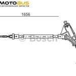 фото Трос стояночного тормоза BOSCH 1 987 477 871