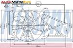 фото Вентилятор радиатора Nissens 85179