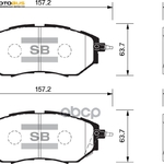 фото Комплект тормозных колодок Sangsin brake SP1534