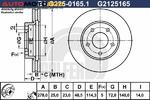 фото Тормозной диск GALFER B1.G225-0165.1