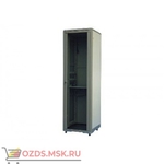 фото Шкаф телекоммуникационный напольный 22U (600х800х1166) дверь стекло, цвет-серый