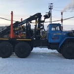 Фото №3 Лесовозный тягач Урал капремонт  2021 с манипулятором