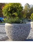 фото Вазон бетонный уличный Магдалена фактура камня
