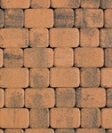 фото Тротуарная плитка Выбор Классико Гладкий Листопад, 40 мм 2 камня Мустанг