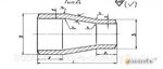 фото Переход Ду 200х125 мм Ру до 100 МПа ГОСТ 22826-83