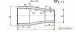 фото Переходник конусный Ду 250х125 мм Ру до 1, 6 МПа ОСТ 95-53-98