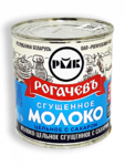 фото Молоко цельное сгущенное Рогачёвъ с сахаром 8,5% 380г ж/б