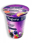 фото Йогурт Yoguru лесные ягоды 1,5% 310г стакан