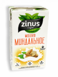 фото Напиток ZINUS vegan Миндальное Моlоко 1,5% 1л тетра-пак