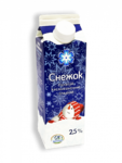 фото Напиток кисломолочный снежок Витебское молоко 2,5% 500г пюр-пак