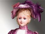 Фото №2 Керамическая кукла Венецианская девочка