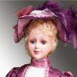 Фото №2 Керамическая кукла Венецианская девочка