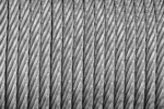 фото Трос стальной оцинкованный в изоляции PVC 1/2мм 1x7 (250м)