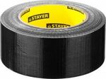 фото Армированная лента, STAYER Professional 12086-50-50, универсальная, влагостойкая, 48мм х 45м, черная