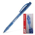 фото Ручка шариковая STABILO "Liner" автоматическая, толщина письма 0,4 мм, синяя