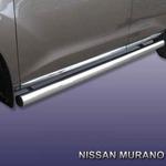 фото Slitkoff Защита порогов d76 труба Nissan Murano 2011