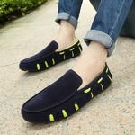 фото Летние тенденции Дуг дышащие Ботинки мужские обувь Корейский скрабы для ног ленивый обувь Великобритании Ветер Повседневная обувь