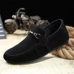 фото Корейская версия ежедневной линии тренда мужская обувь повседневная обувь весной помогли диск обуви холст фасоли обувь ленивый обувь лодки обувь