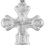 фото Серебрянный крестик 1-112