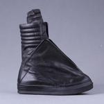 фото Рик Оуэнс обувь продажа корейской моды высокие случайные сапоги обувь мужская обувь Мужские сапоги кожаные
