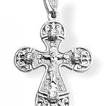 фото Православные кресты нательные крестик с фианитами 3-113и
