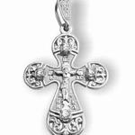фото Серебряные крестики женские крестики 3-114и