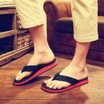 фото Пост летом случайные флип-флоп платформы занос обувь тенденция Korean Air pinch Сандалии мужские Тапочки
