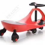 Фото №2 Машинка детская с полиуретановыми колесами красная «БИБИКАР»